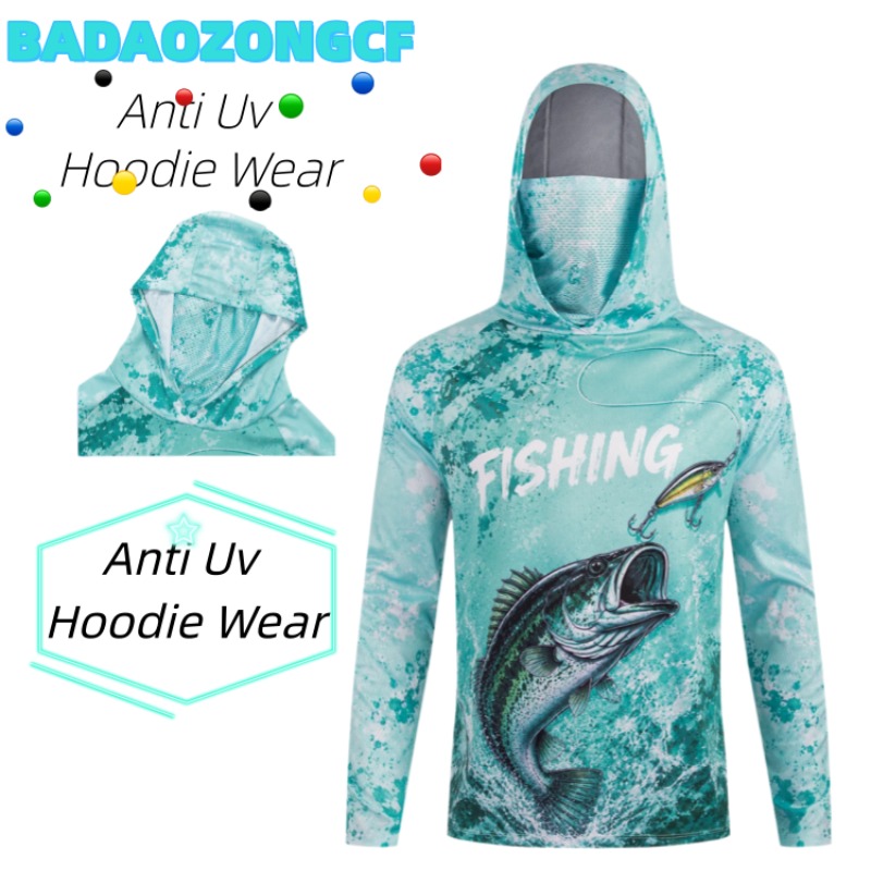Fishing Shirt Uv Protection - Balıkçılık için Jersey Tişörtler Yazlık Balıkçı