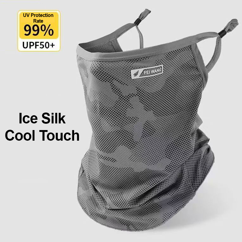 Fishing Mask Sun Protection - Boyunluk UV Koruma Yüz Maskesi Buz