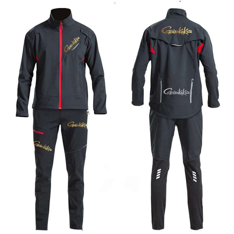 Fishing Jacket Waterproof - Kış su geçirmez balıkçı kıyafeti takım