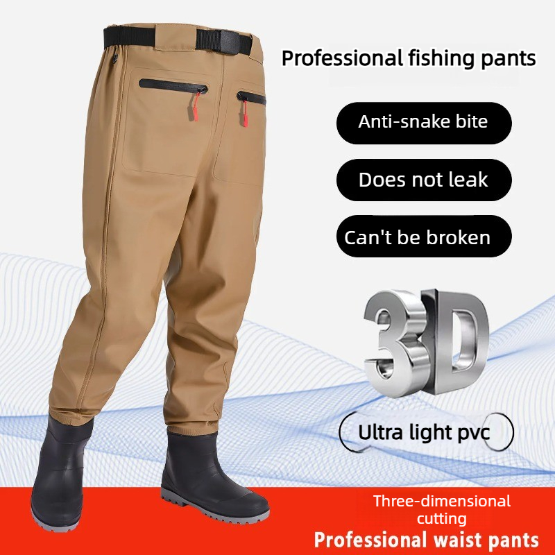 Fishing Waders - Erkek Su Geçirmez Balıkçı Pantolonu, Naylon