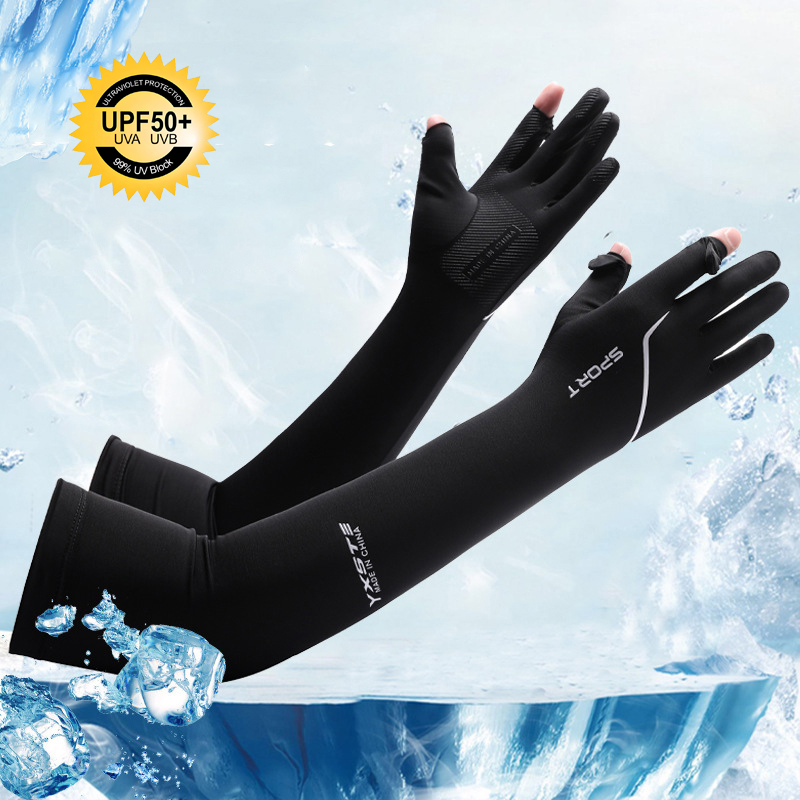 Fishing Gloves - Güneş Koruyucu Uzun Kol Kolları Erkek