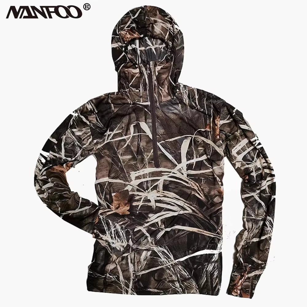 Fishing Hoodie - Ince Hafif Yaz Güneş Koruma Balıkçılık