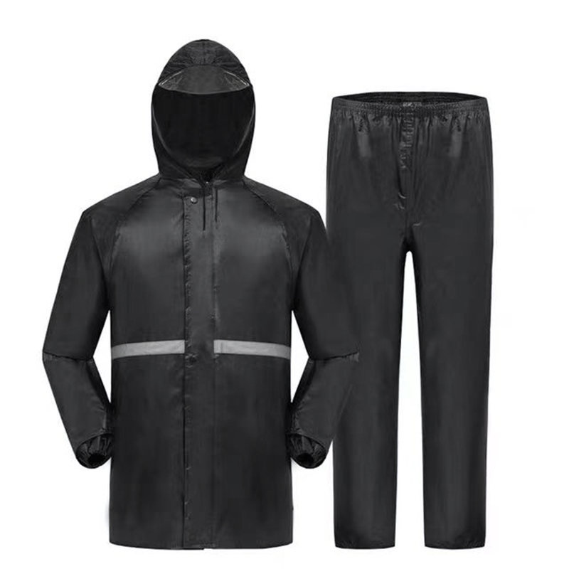 Fishing Rain Suit - 2 adet kapüşonlu ceket ve pantolon