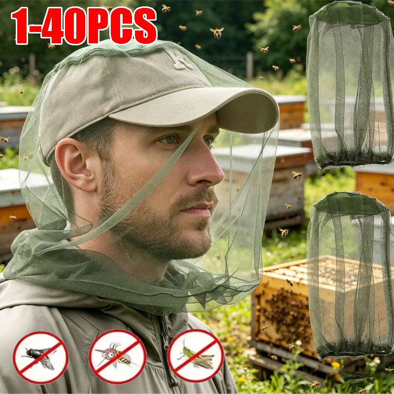 Fishing Hat - Balıkçılık Güneş Sivrisinek Şapkası Nefes Alabilen