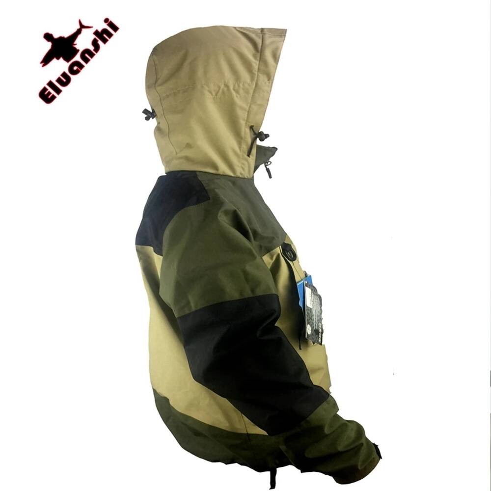 Fishing Jacket Waterproof - ELUANSHI Su Geçirmez Nefes Alabilen Sinek