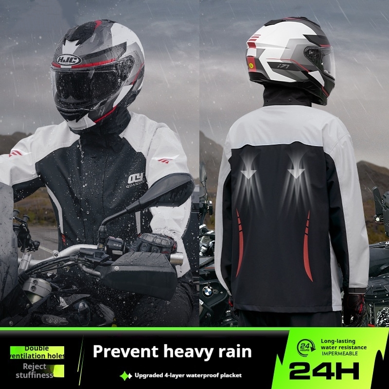 Fishing Rain Suit - Bisiklet özel kıyafeti motosiklet bölünmüş kalınlaştırılmış