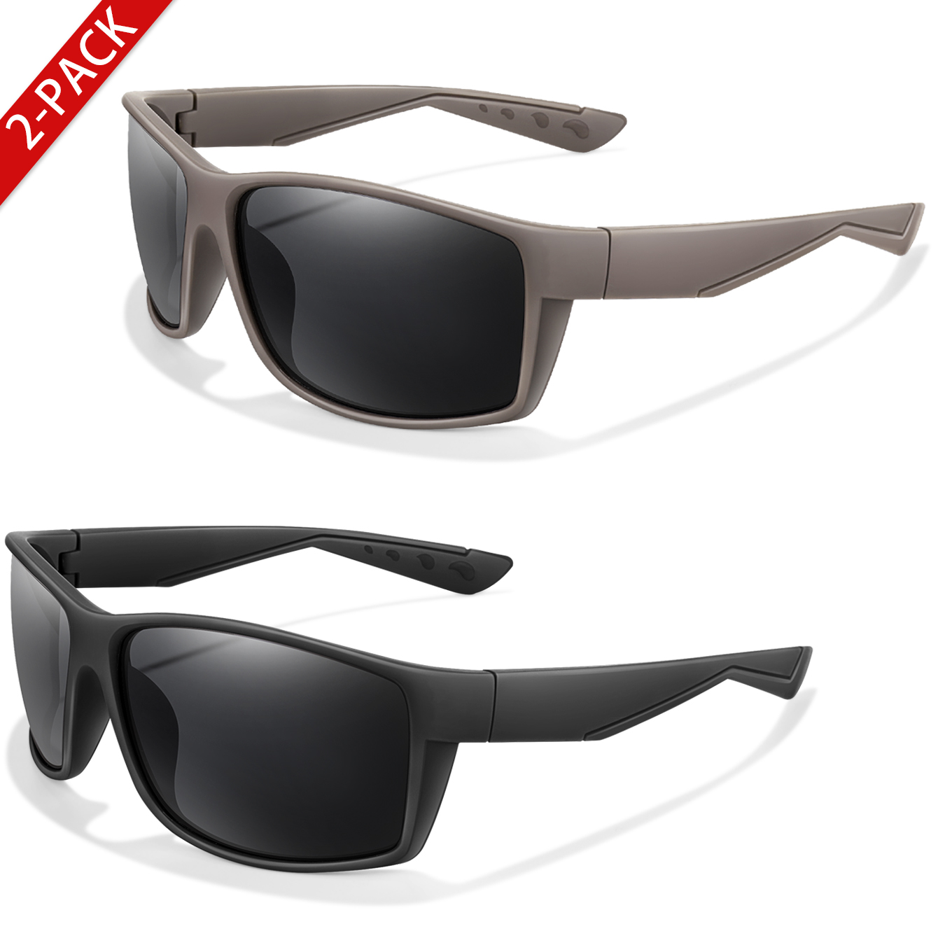 Fishing Sunglasses Polarized - 2 paket polarize güneş gözlüğü UV