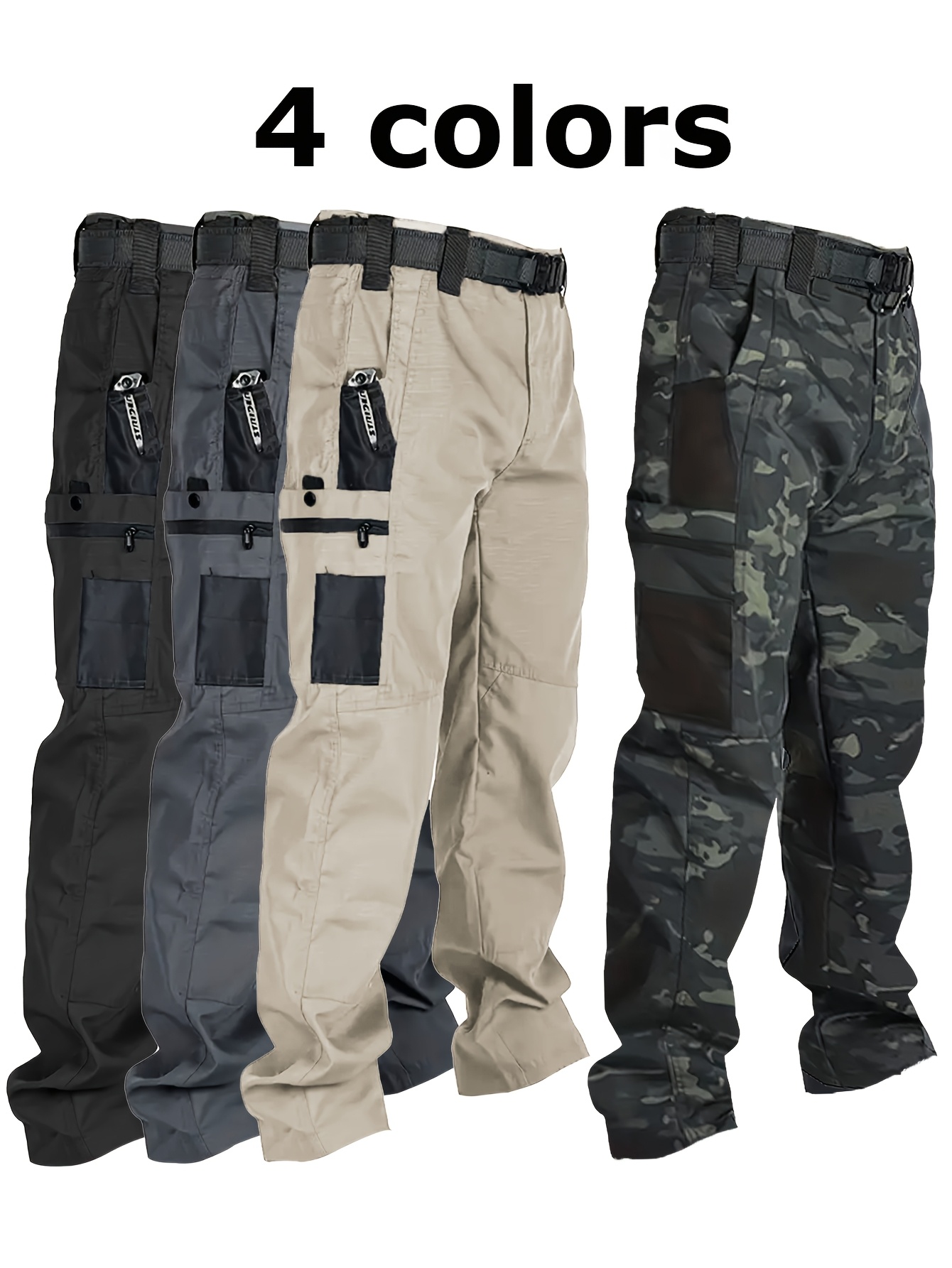 Fishing Pants Waterproof - Yüksek Kaliteli erkek Taktik Kargo Pantolon