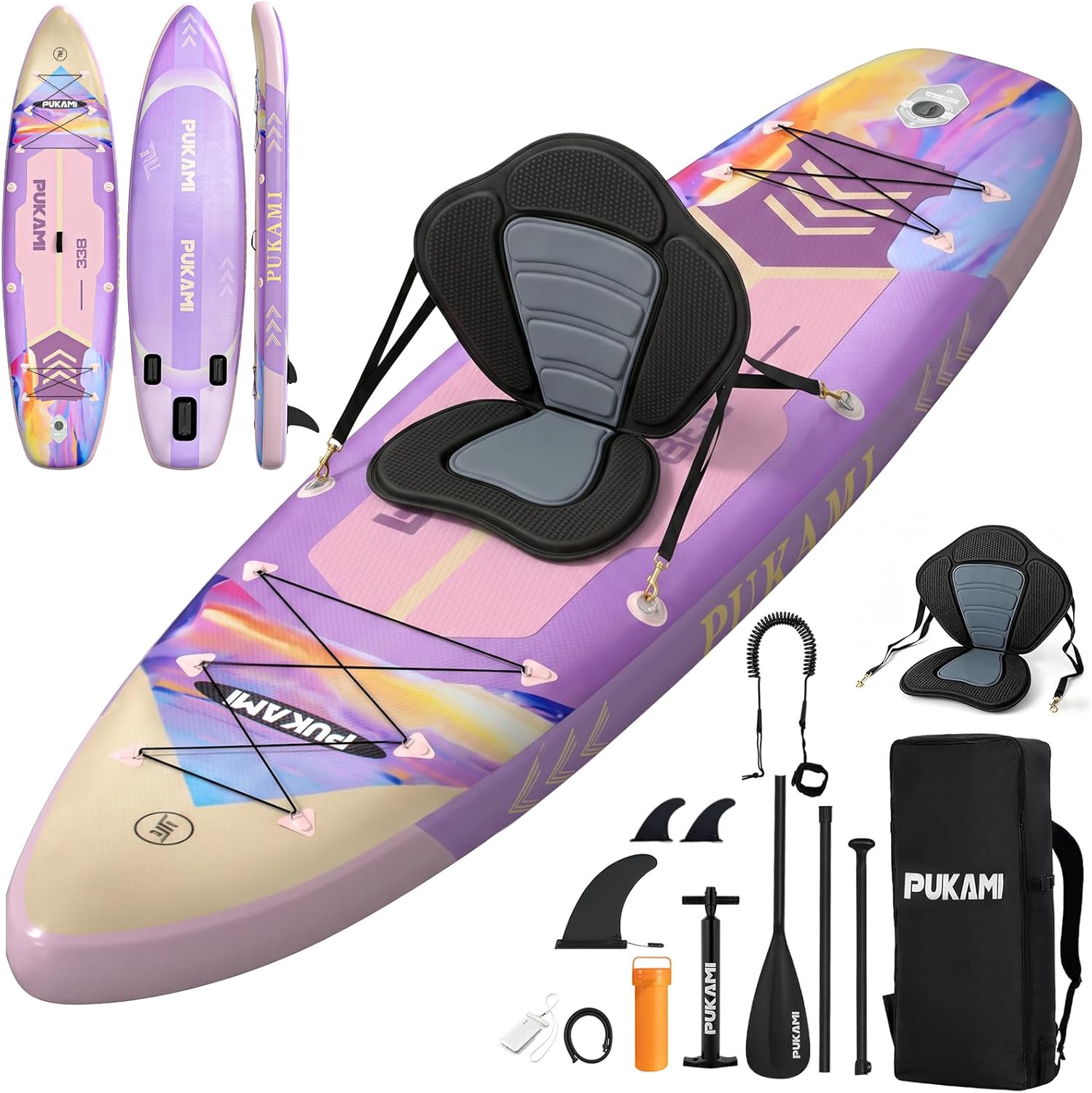 Fishing Backpack - Ekstra Geniş Şişirilebilir Stand Up Paddle
