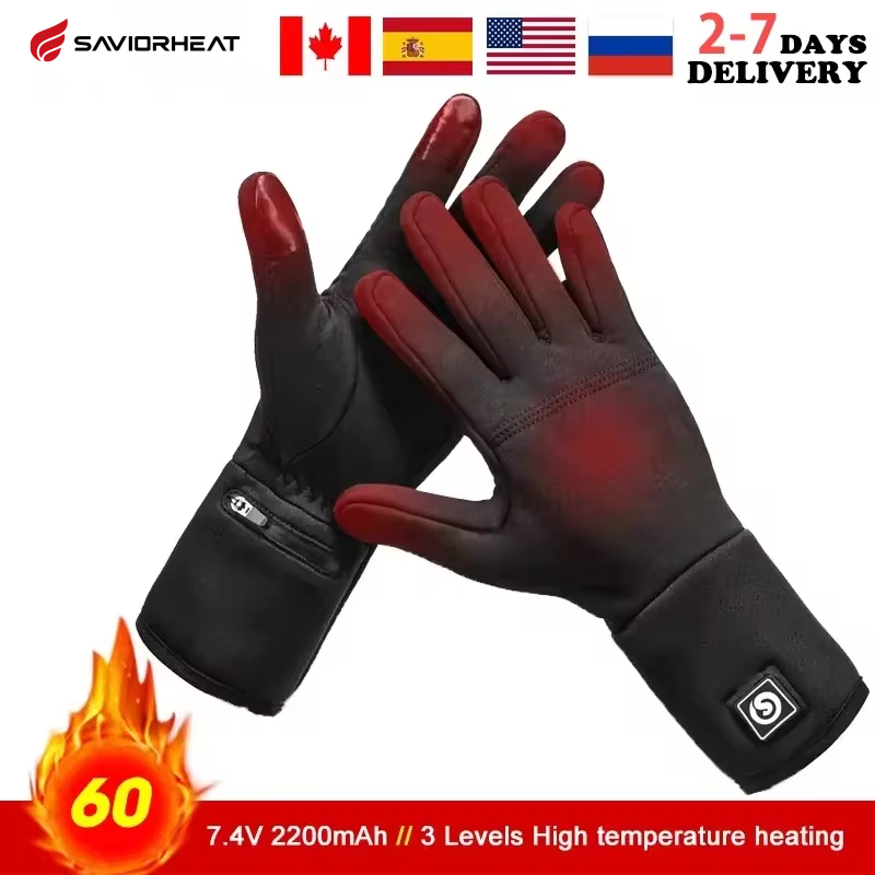 Fishing Gloves - Şarj edilebilir elektrikli astar ısıtmalı eldiven