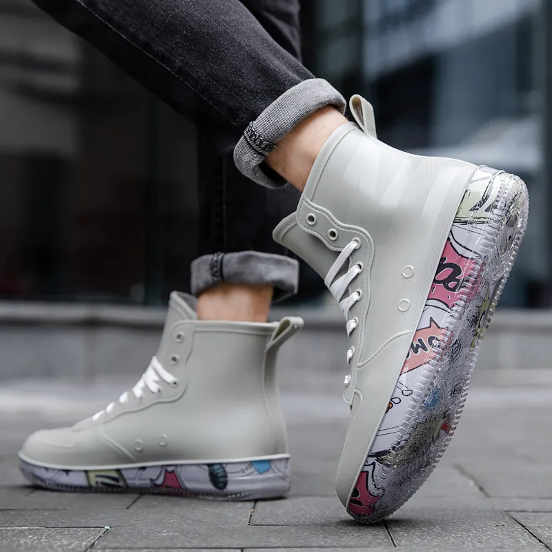 Erkekler yağmur çizmeleri moda - Fishing Boots incelemesi ve fiyatı