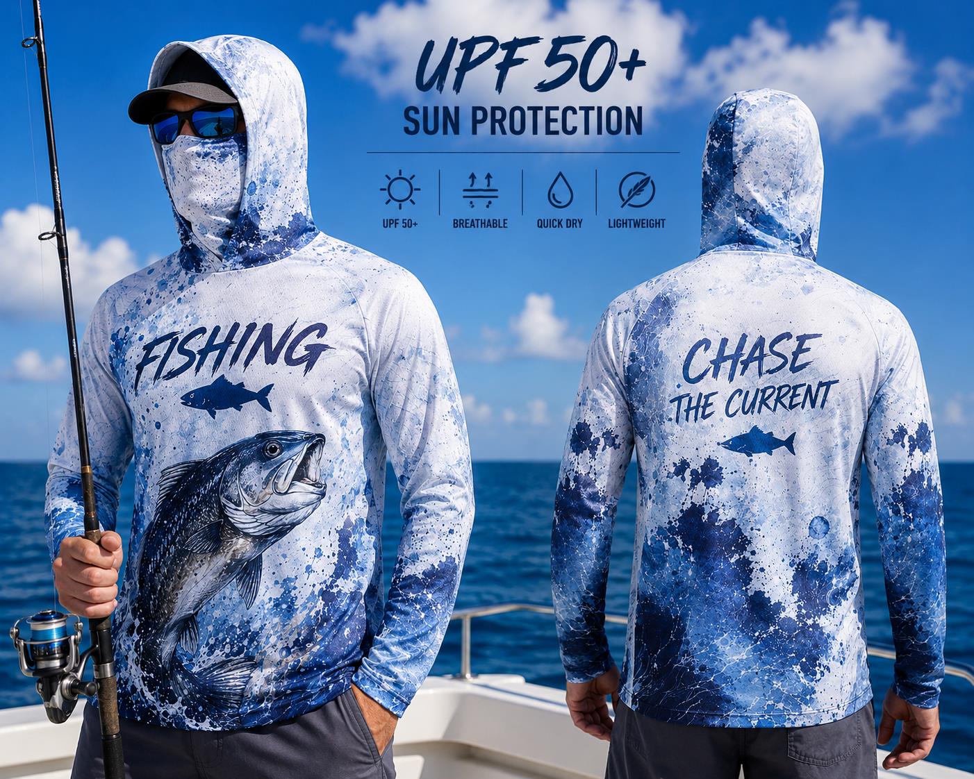 Balıkçılık Kapüşonlu Gömlek Er - Fishing Mask Sun Protection incelemesi ve fiyatı