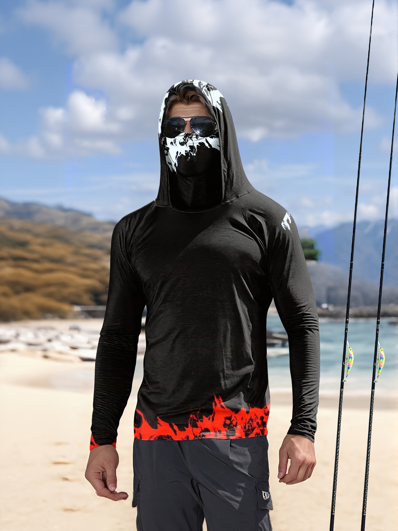 Erkekler Kapüşonlu Balıkçı Göm - Fishing Shirt Uv Protection incelemesi ve fiyatı