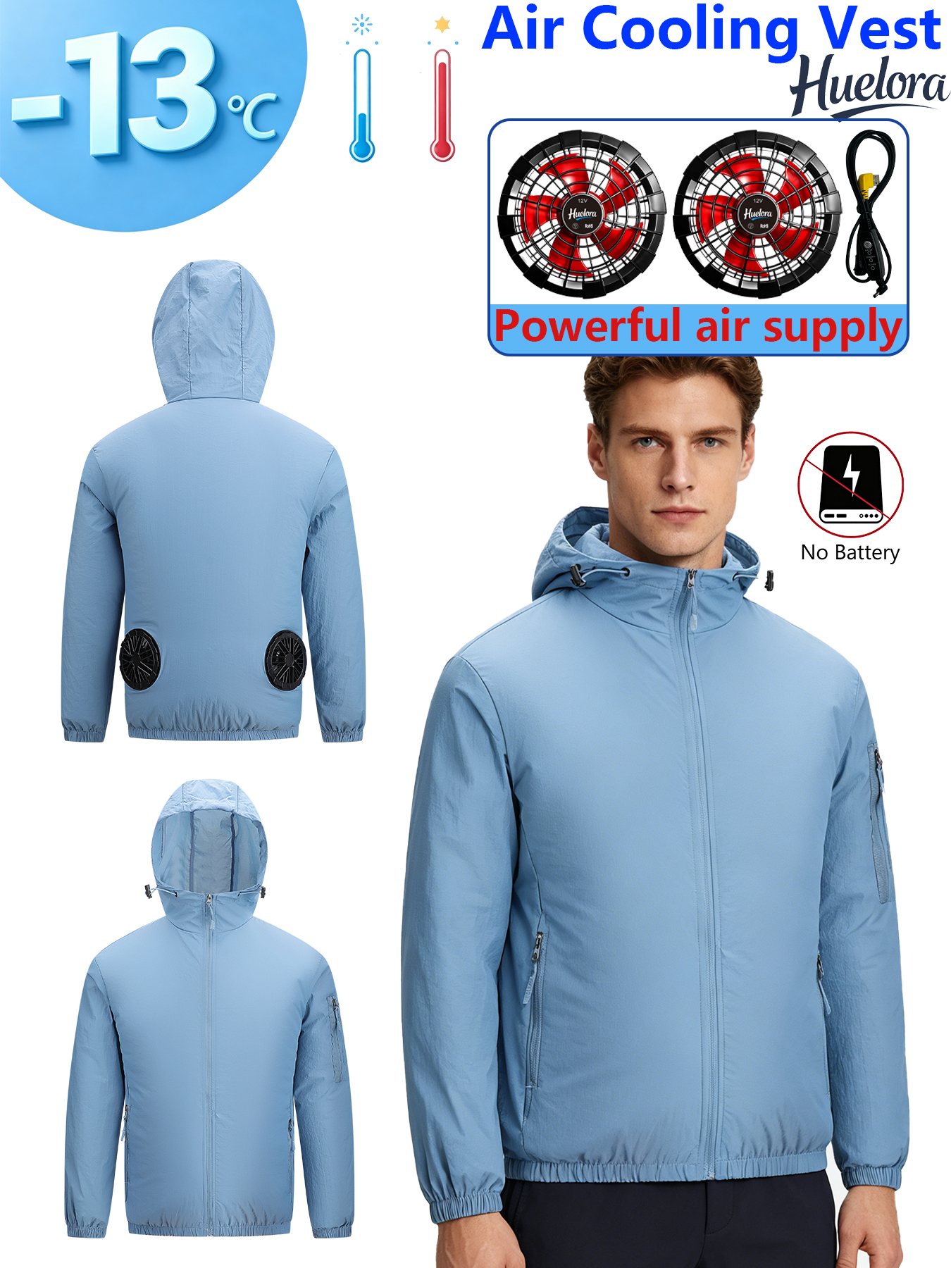 Erkekler için Kapüşonlu USB So - Fishing Hoodie incelemesi ve fiyatı