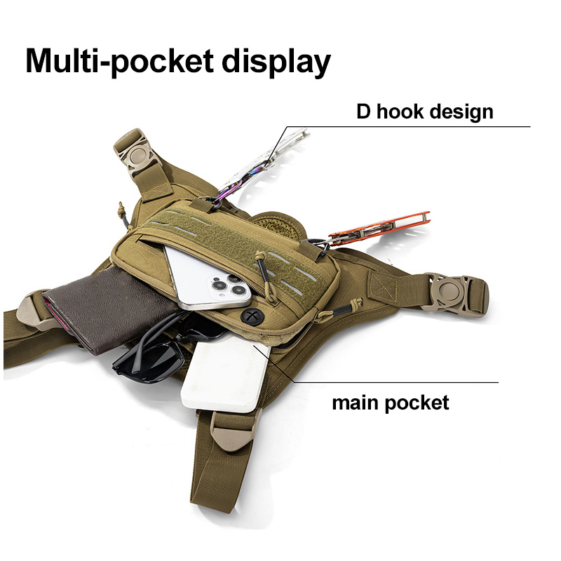 Taktik ön göğüs rig çantası ye - Fishing Backpack incelemesi ve fiyatı
