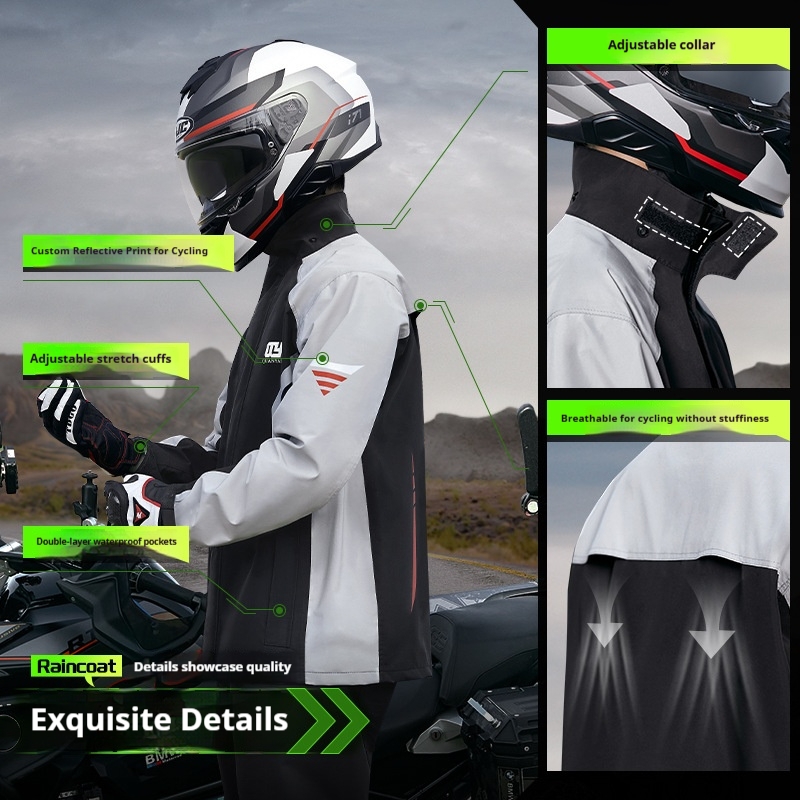 Bisiklet özel kıyafeti motosik - Fishing Rain Suit incelemesi ve fiyatı