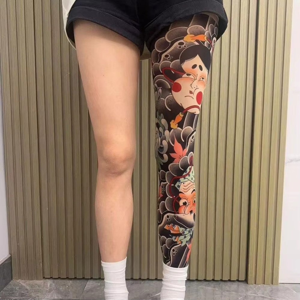 Tam Bacak Sahte Dövme Çoraplar - Fishing Socks incelemesi ve fiyatı