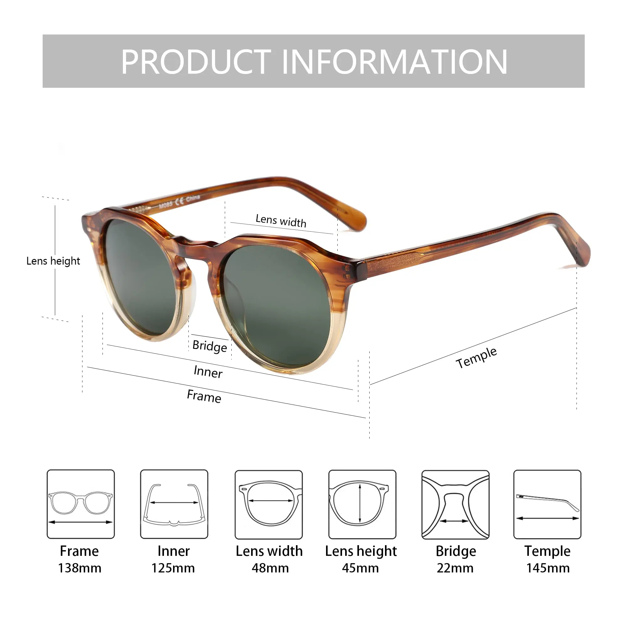 BLUEMOKY Polarize UV400 Koruma - Fishing Sunglasses Polarized incelemesi ve fiyatı