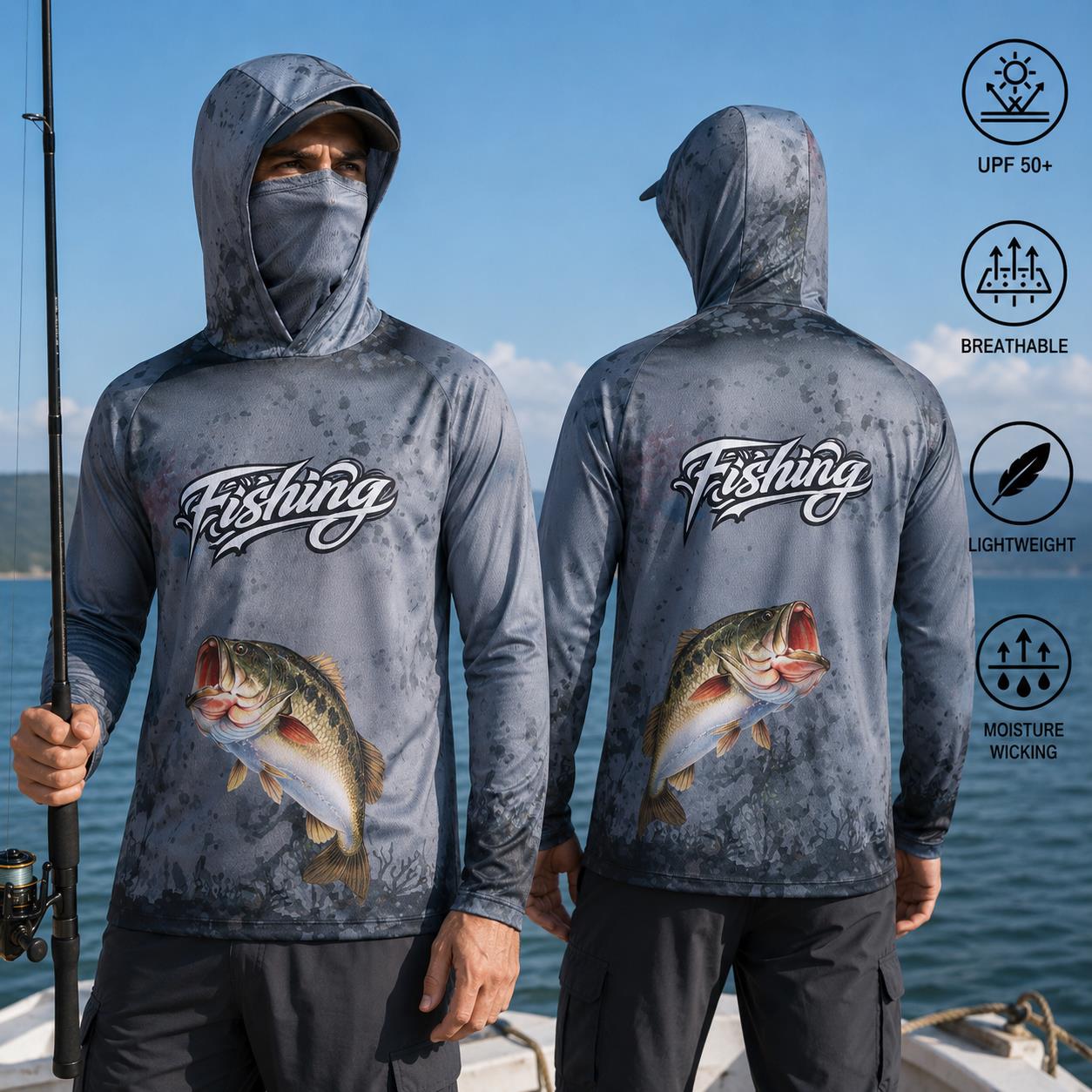 Balıkçılık Gömleği Kapüşonlu E - Fishing Mask Sun Protection incelemesi ve fiyatı