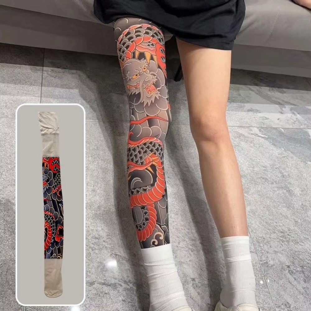 Yeni Tam Bacak Sahte Dövme Çor - Fishing Socks incelemesi ve fiyatı