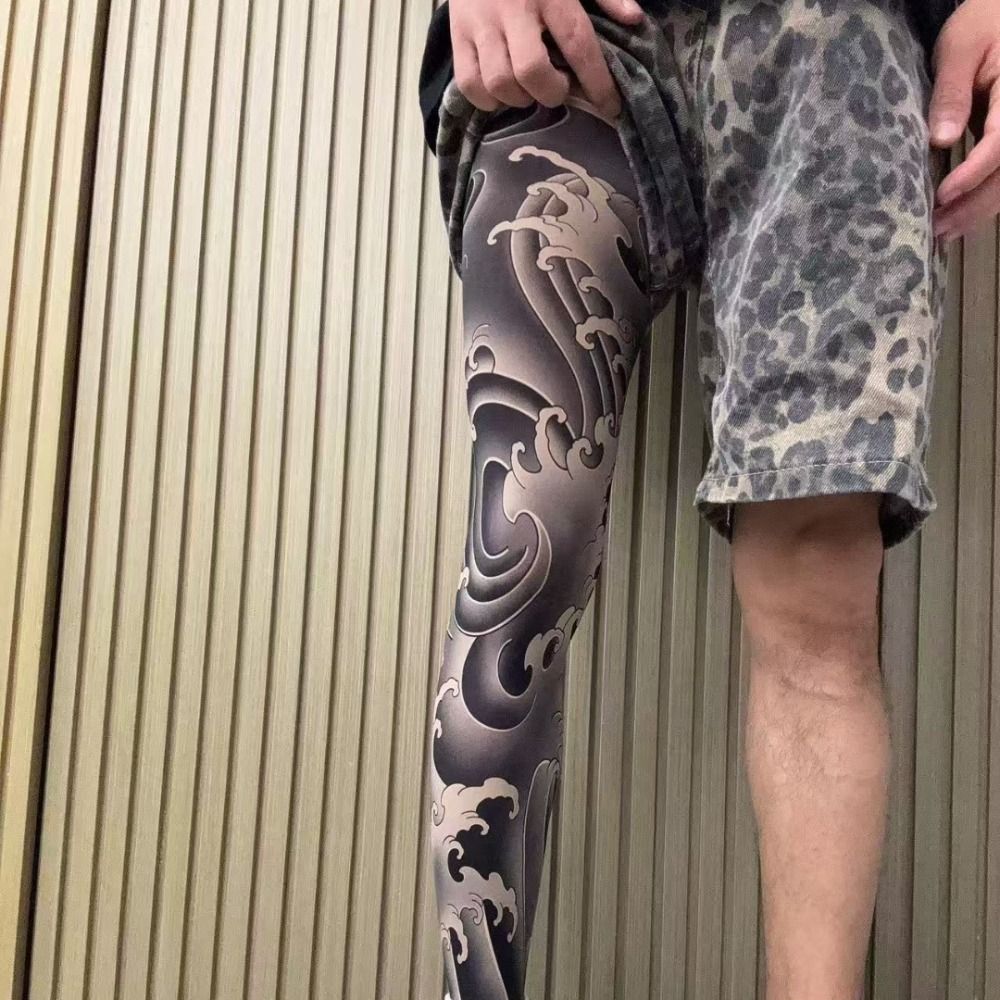 Yeni Tam Bacak Sahte Dövme Çor - Fishing Socks incelemesi ve fiyatı