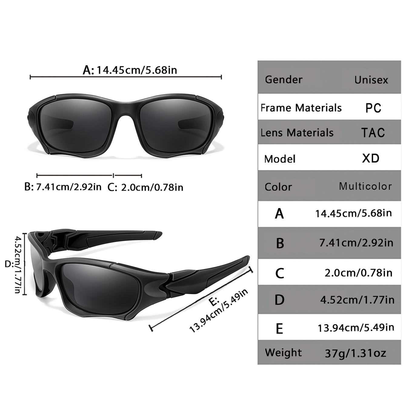 Erkekler Kadınlar için Klasik  - Fishing Sunglasses Polarized incelemesi ve fiyatı