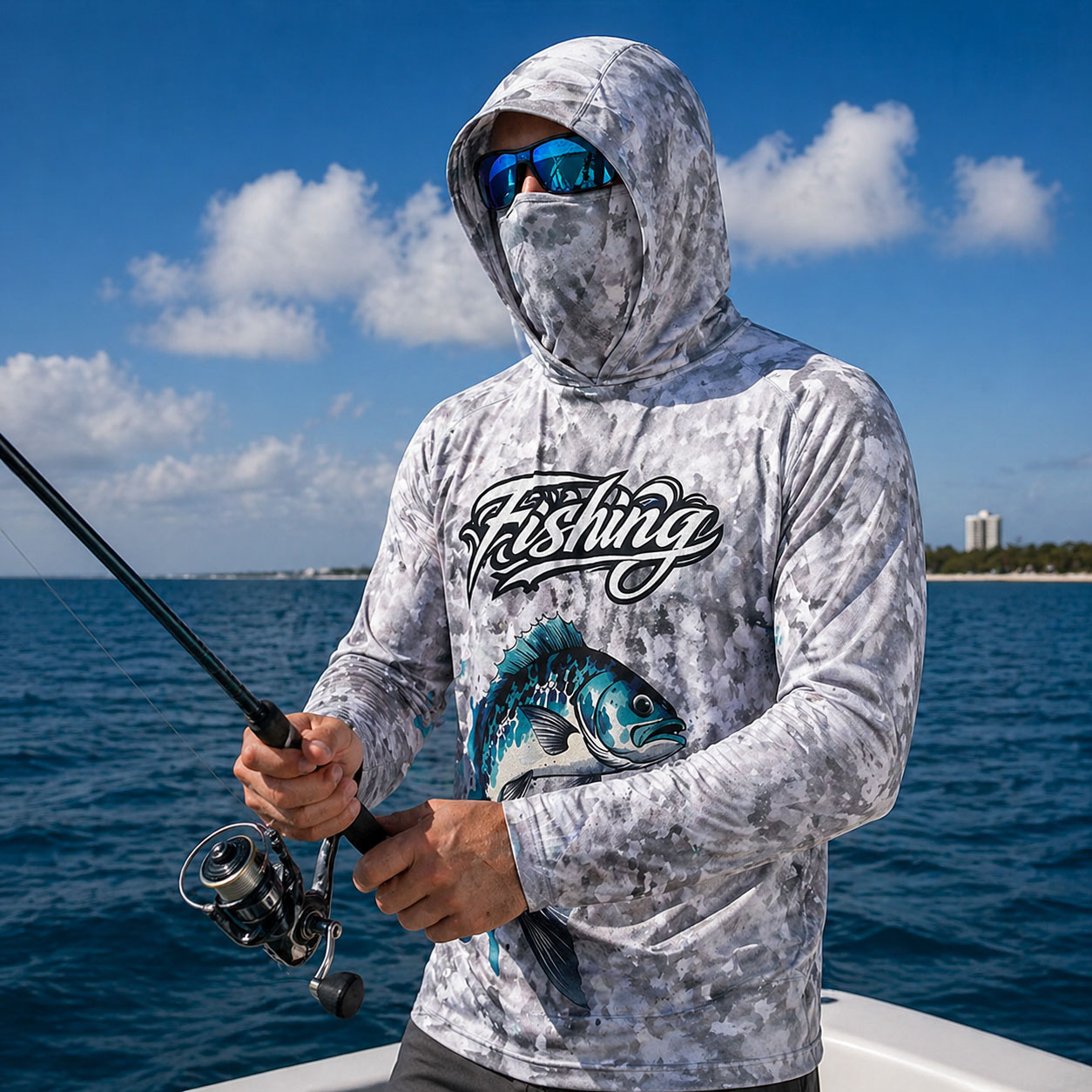 Balıkçılık Gömlek Kapşonlu Erk - Fishing Mask Sun Protection incelemesi ve fiyatı