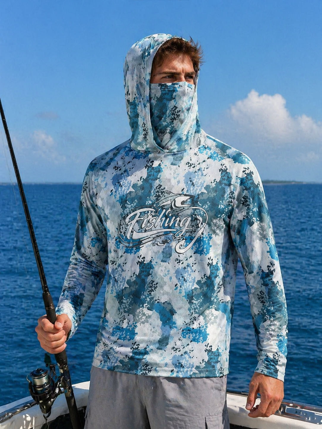 Balıkçılık Gömlek Kapşonlu Erk - Fishing Mask Sun Protection incelemesi ve fiyatı