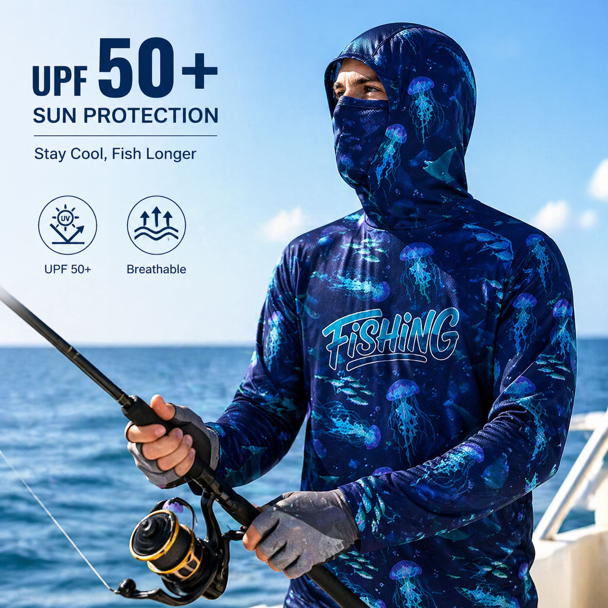 Balıkçılık Kapüşonlu Üstleri U - Fishing Hoodie incelemesi ve fiyatı