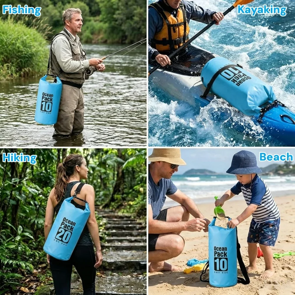 500D Su Geçirmez Kuru Çanta Yü - Fishing Bag Waterproof incelemesi ve fiyatı