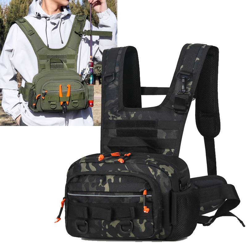 Erkekler Göğüs Çantası Taktik  - Fishing Backpack incelemesi ve fiyatı