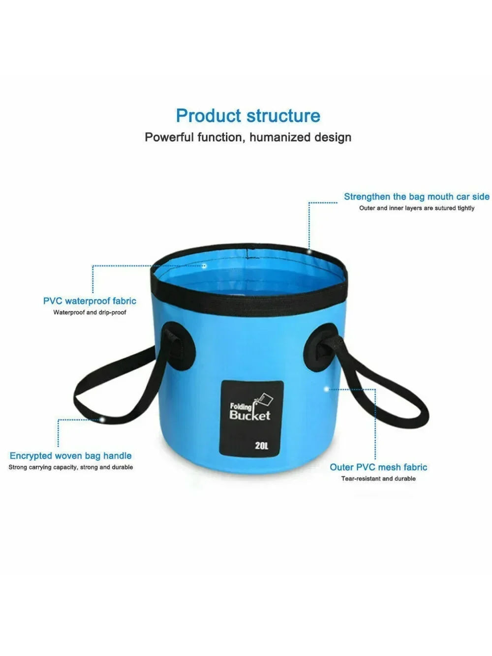 12L/20L Balıkçılık Kovası Katl - Fishing Bag Waterproof incelemesi ve fiyatı