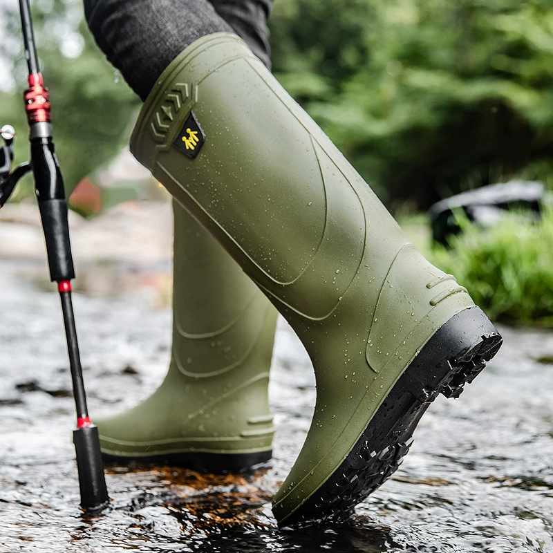 Erkek yağmur çizmeleri iş botl - Fishing Boots incelemesi ve fiyatı
